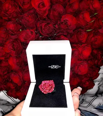 Подарок любимой кольцо с рубином в…» — создано в Шедевруме
