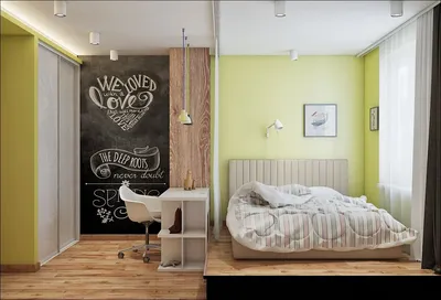 Обои для маленькой комнаты: как визуально увеличить (75 фото)