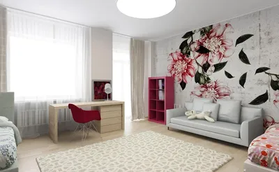 Сочетание обоев двух цветов в гостиной (16 фото), варианты сочетания обоев  2-х цветов для гостиной | Houzz Россия