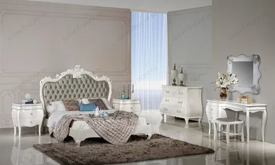 Шкаф и комод в классическом стиле для спальни