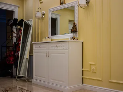 Навесной комод в прихожей | Entryway shoe storage, Hallway storage, Hallway  decorating