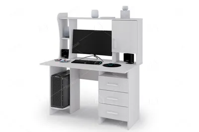 Стол Компьютерный LevelUP 1400 Черный - купить по выгодной цене | Дизайн  фабрика - производство компьютерных столов