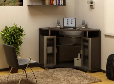 Компьютерные столы с полками и ящиками по низким ценам — заказать мебель от  производителя