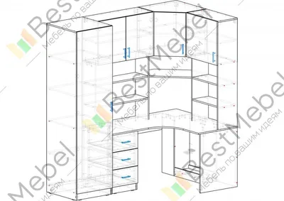 Компьютерный стол рисунок карандашом (много фото) - drawpics.ru