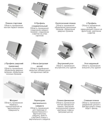 Комплектующие для сайдинга Ю-Пласт -Н-планка, цена в Могилеве от компании  СтальТрест