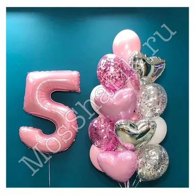 Гелиевые шары композиция №18 купить в интернет-магазине в Самаре