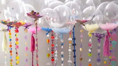 Композиции из воздушных шаров фиолетового цвета на день рождения – Купить  за 7 230 р. в Москве