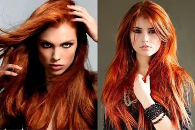 Март 2023 Медно-рыжий цвет волос