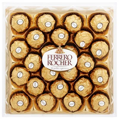 Конфеты FERRERO ROCHER Гранд Фигурный шоколад – купить онлайн, каталог  товаров с ценами интернет-магазина Лента | Москва, Санкт-Петербург, Россия