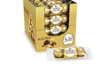Шоколадные конфеты Ferrero Rocher Конус 212.5 г - Top-grad.ru