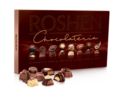 Конфеты в коробке подарочные Roshen Chocolateria 194 грамма  (ID#1484347758), цена: 204.40 ₴, купить на Prom.ua