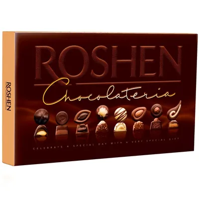 Конфеты в коробке Рошен Chocolateria 256г ᐈ Купить по выгодной цене от Novus