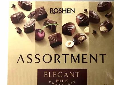 Конфеты в коробке Roshen Assortment Milk Elegant chocolate 145г  (ID#1883414520), цена: 100 ₴, купить на Prom.ua