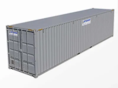 Габариты контейнеров 40 футов DC: объем, вес, длина, ширина стандартного 40  футового контейнера