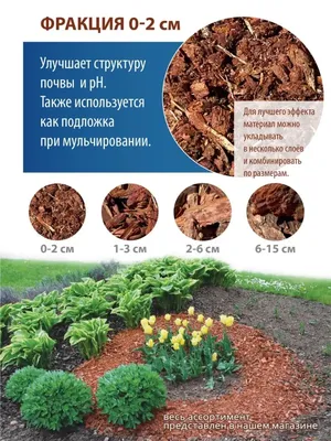 Кора сосновая большая, крупная фракция 5-9 см для ландшафтного дизайна сада  или клумбы, объем 50 л 20 мешков (ID#1264074738), цена: 2100 ₴, купить на  Prom.ua