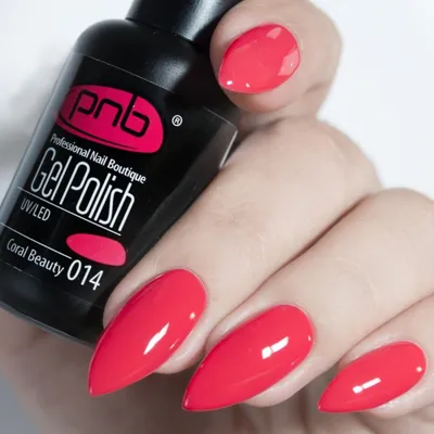 Гель-лак PNB темно коралловый 8 мл Coral Beauty 014 купить в Харькове,  Украине | Idea-Nails