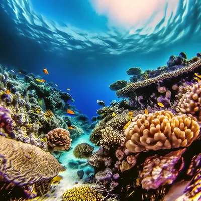 Кораллы Красного моря - Фотохронограф