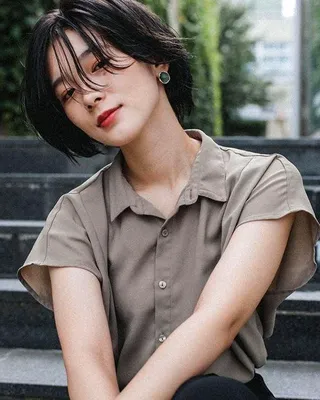 Корейские прически на короткие волосы (61 лучших фото)