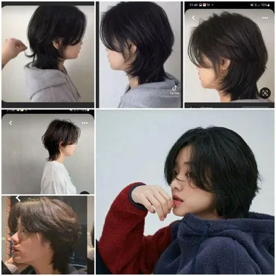 Пин от пользователя Taylor на доске Hair | Корейские короткие стрижки,  Короткие волосы, Подростковые стрижки