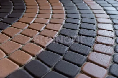 Тротуарная плитка 500х500х60 коричневая 12 кирпичей купить в Екатеринбурге  от ПК УСК