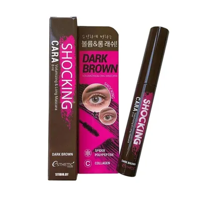 The Saem Saemmul 3D Slim Mascara (brown) - Тушь для ресниц с ультратонкой  щеточкой коричневая