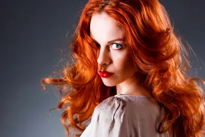 Коричнево рыжий цвет волос краска (27 лучших фото)