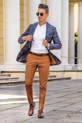 С чем носить коричневые мужские туфли и ботинки (фото) | Mens outfits,  Menswear, Mens fashion