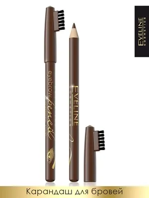 Карандаш для бровей - Коричневый серии Eyebrow Pencil, 4г EVELINE 40908920  купить за 126 ₽ в интернет-магазине Wildberries