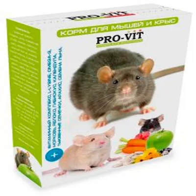 Корм для крыс и мышей Nature Land Complete Food Mice and Rats, 700 г |  DinoZoo.lv