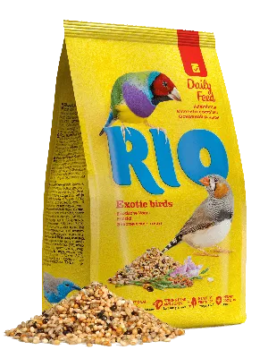RIO Корм для экзотических птиц. Основной рацион