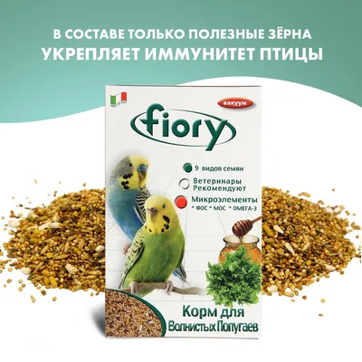 Купить Корм для птиц FIORY Смесь для попугаев в Бетховен