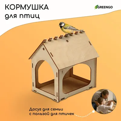 Делаем простую кормушку для птиц своими руками | Школа садовода | Дзен