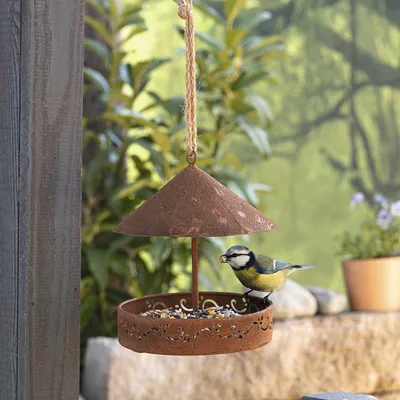 Кормушка-домик Gaun для мелких птиц металл (14520) купить