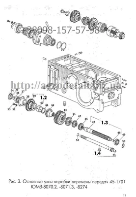 Коробка передач ЮМЗ