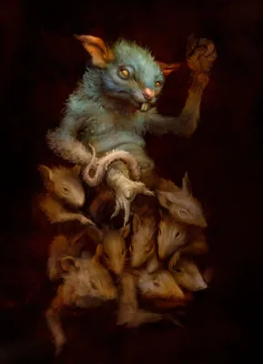 мышиный король, необычная крыса …» — создано в Шедевруме