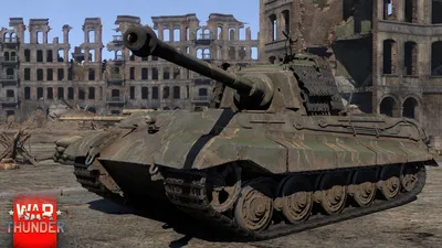 Тяжелый танк «Королевский тигр» из 1-й роты 509-го тяжелого танкового  батальона, подбитый в январских боях у Будапешта — военное фото