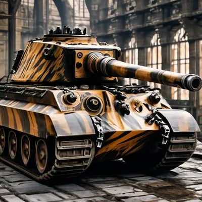 Panzerkampfwagen VI Ausf. B. \"Королевский тигр\". - YouTube