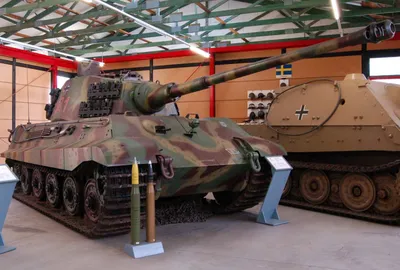 модель немецкого танка Королевский Тигр из бронзы в масштабе 1:72 купить