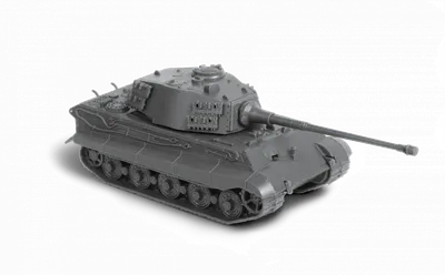 Обзор модели тяжелого танка \"Королевский Тигр\", Звезда, 1/35 (Review Sd.182  Tiger II, Zvezda, 1:35) - YouTube