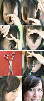 Как сделать и уложить челку на бок, на длинные, средние и короткие волосы,  фото - Уход за волосами
