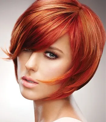 r._mnkfy | Рыжий цвет волос, Волосы в стиле грандж, Идеи стрижки