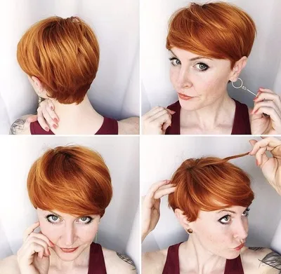 Короткие рыжие волосы: 15 ярких и стильных примеров