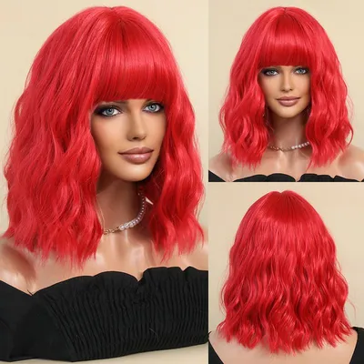 Волосы прямые короткие П140 цв.рыжий - Артикул - МГ0265338 - оптом купить в  Кирове по недорогой цене в интернет-магазине Стартекс