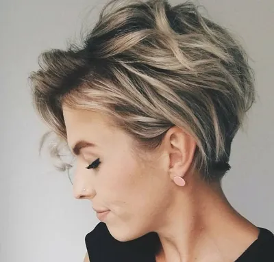 Модные стрижки для коротких волос лета 2019 | Pixie haircut for thick hair,  Thick hair styles, Thick hair cuts