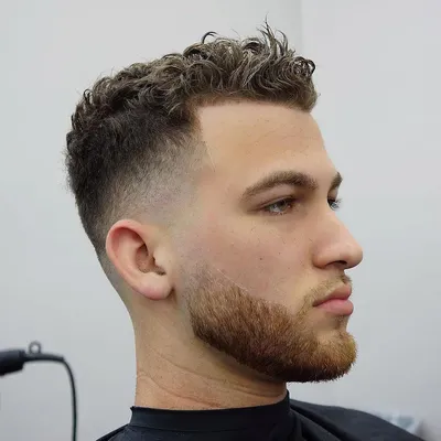 Модные мужские стрижки для вьющихся волос в 2019 году | OldBoy Barbershop |  Дзен