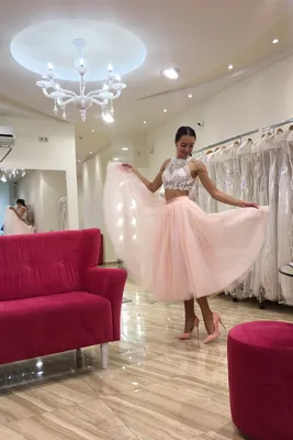 Вечернее коктейльное платье купить в Москве — готовые и на заказ в  свадебном салоне Valentina Polli!