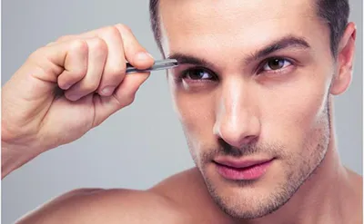 Мужская коррекция бровей | Как ухаживать мужчине за бровями - инструкция от  бровиста | Блог Марты | Дзен