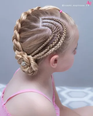 Красивая #Прическа для девочек / корзинка / #прически на длинные волосы /  #braids for girls - YouTube