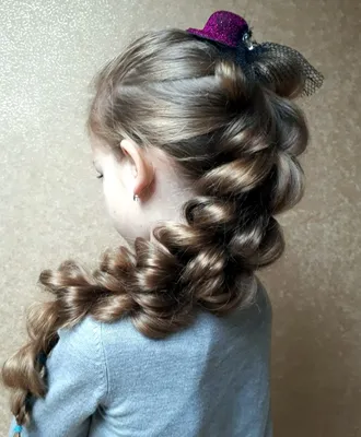 HAIRSTYLE:КОСА С РЕЗИНКАМИ - YouTube