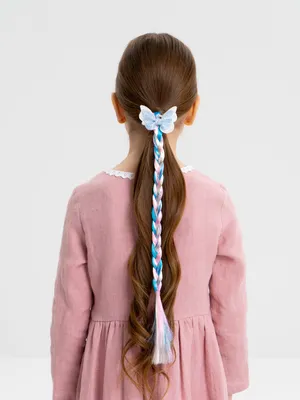 Детская причёска с яркими резиночками. | Косы и причёски от Elvira Alexa |  Дзен